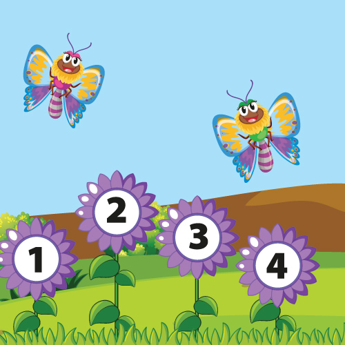 Број до десет на англиски со&nbsp;пеперугите!