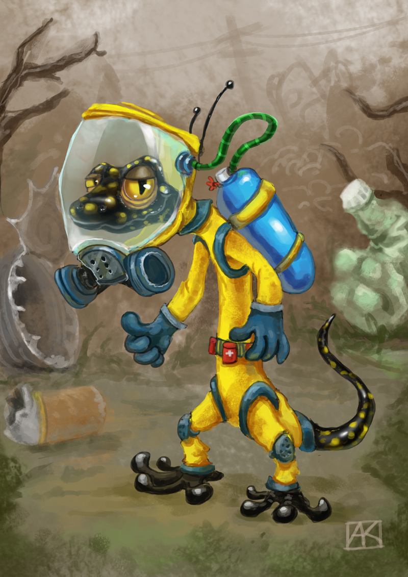 Саламандер во скафандер