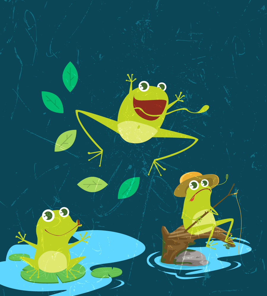 Збунетата жаба