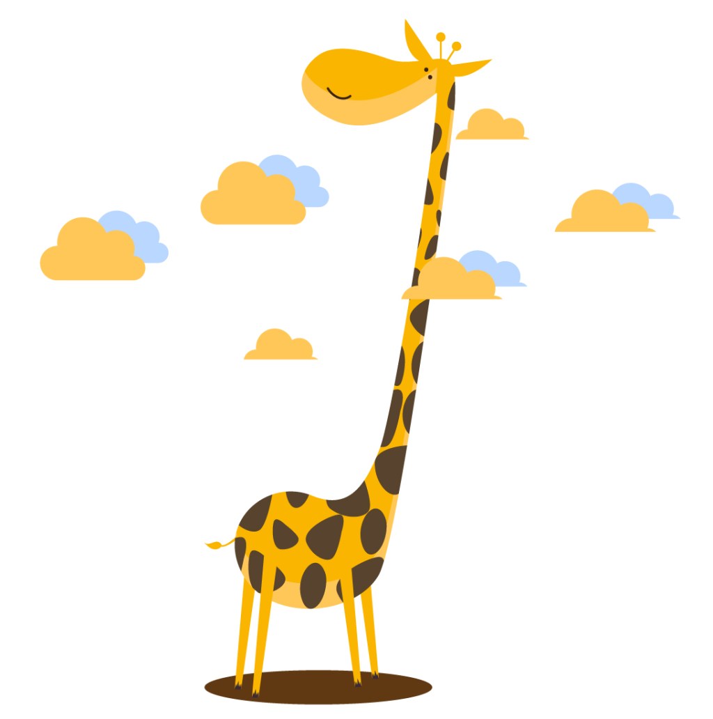 Жирафо, луда главо