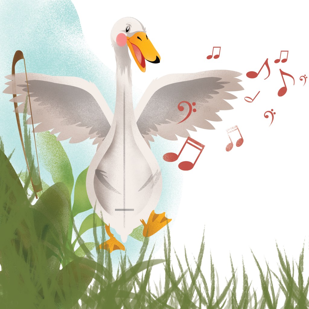 Гуска голтна гусла