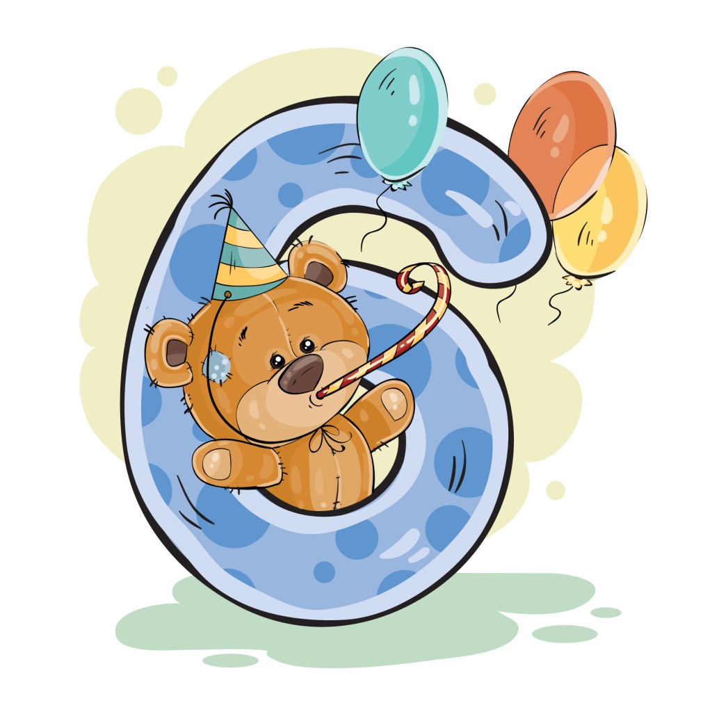 Учиме броеви со мечињата: бројот 6&nbsp;(шест)