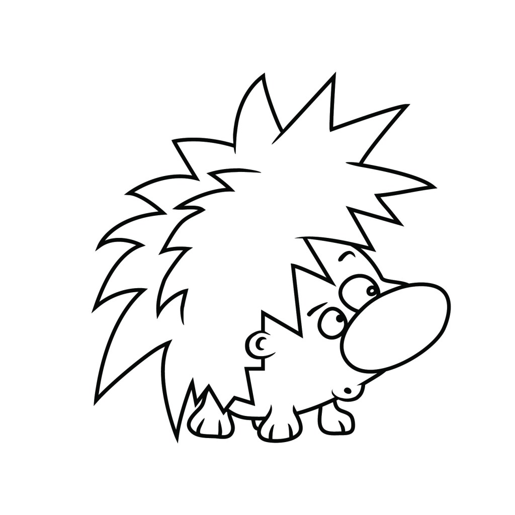 Обој го ежето