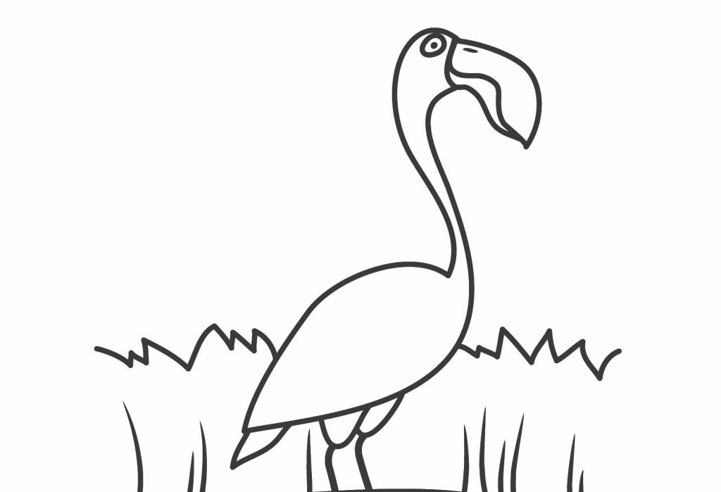 Обој го фламингото